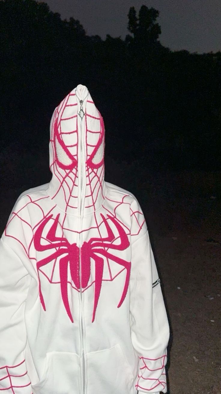 Spider Symbol Oversized Hoodie for Men & Women