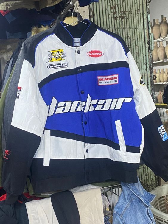Vintage Blue Blackair Jacket