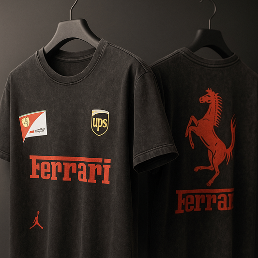 Limited Edition Ferrari x Jordan Streetwear Tee"