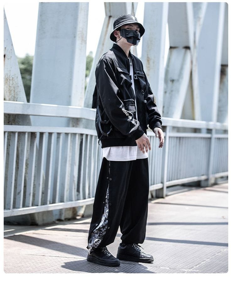 "Style Game Strong: Baggy Track Pants and Bandana Looks You Need to Try Now!"