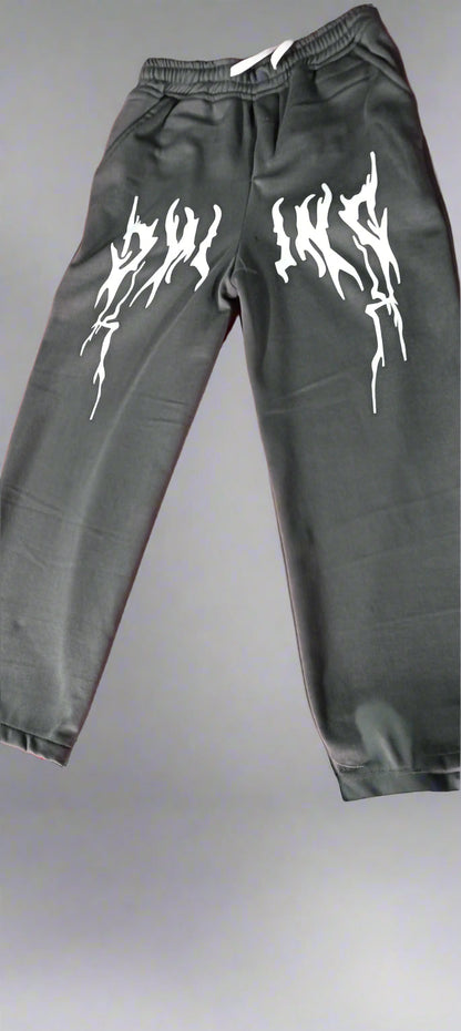 "All-Day Comfort Joggers with High-Impact Graphics for a Bold Fashion Statement"