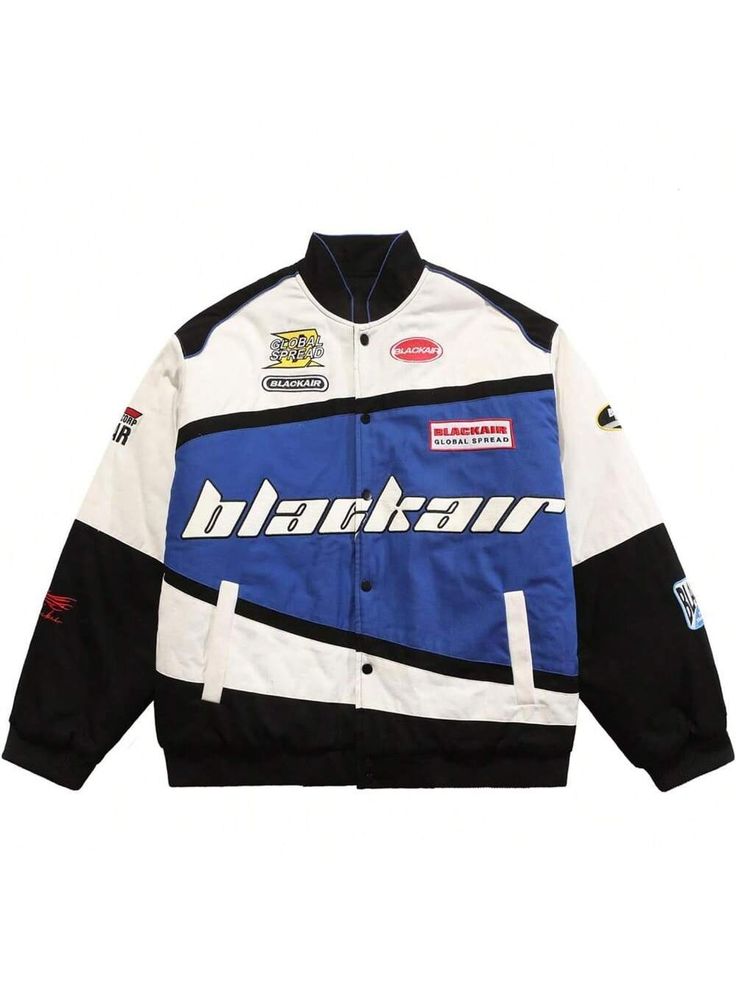 Vintage Blue Blackair Jacket