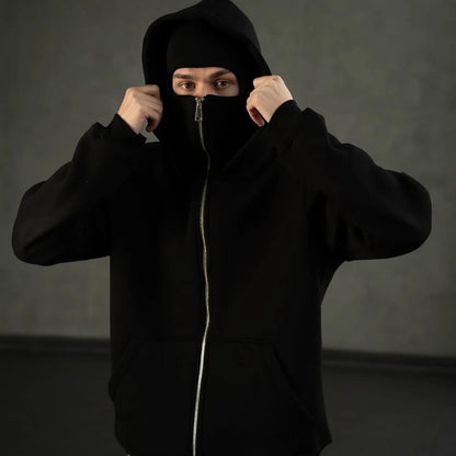 Black Balaclava hoodie new images