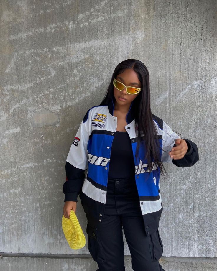 Vintage Blue Blackair Jacket