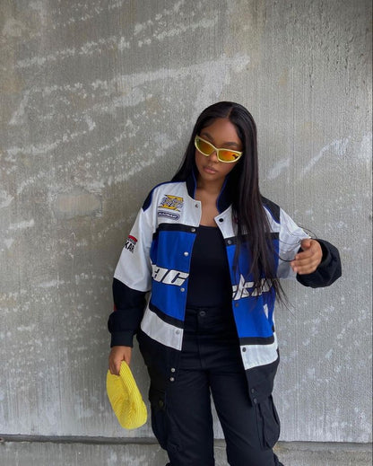 Vintage Blue Blackair Jacket