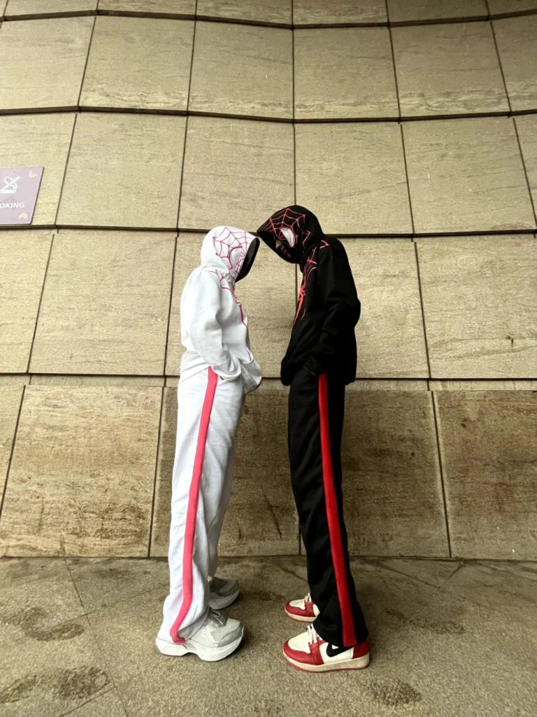 "Spider-Souls Aligned — Matching Outfits for the Ultimate Duo