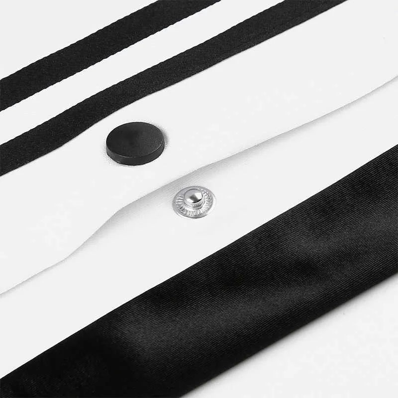 High-quality black snap button pants for everyday wear