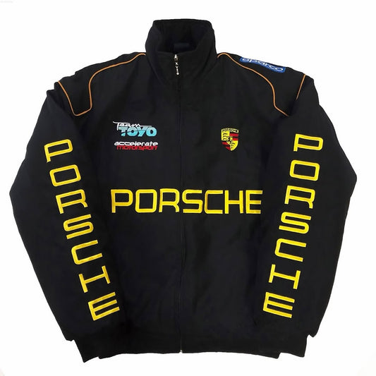 F1 Porche Racing Jacket Embroidery|| Streetwear