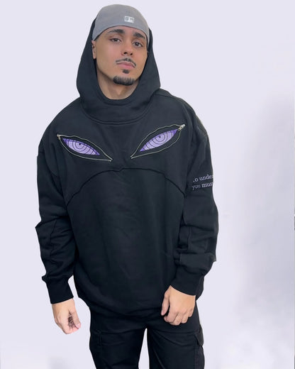 Itachi Uchiha Eye Shadow Graphic Hoodie