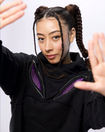 Itachi Uchiha Eye Shadow Graphic Hoodie