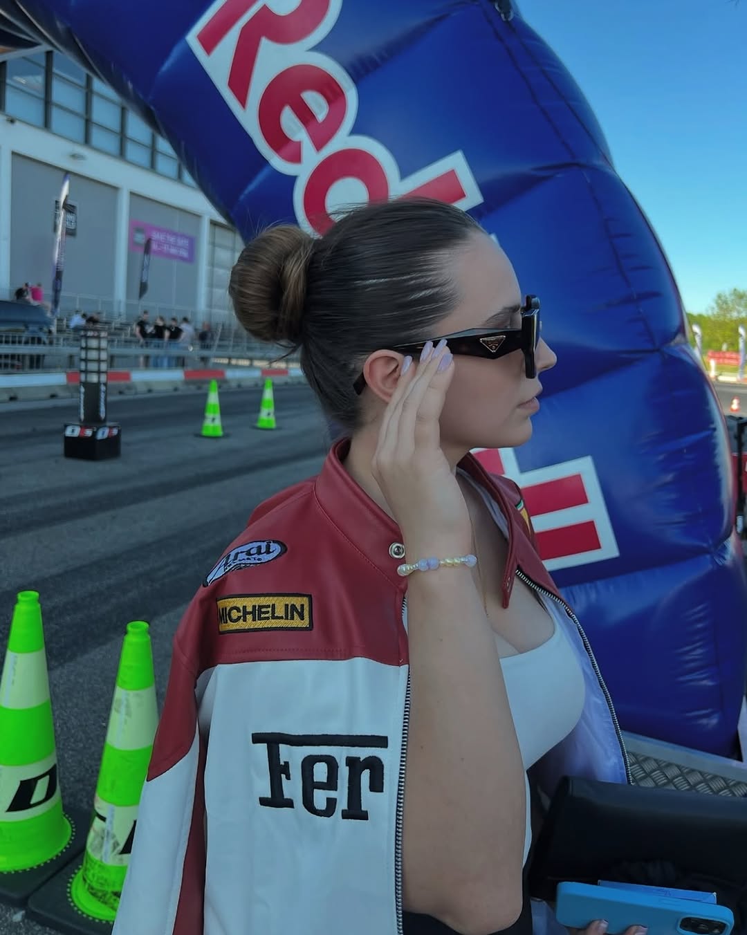 Ferrari F1 Vintage Racing Leather Jacket – Classic Motorsport Style