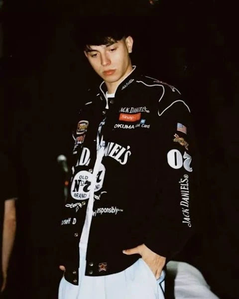 Jack Daniels F1  Racing Jacket || Embroidered Motorsport