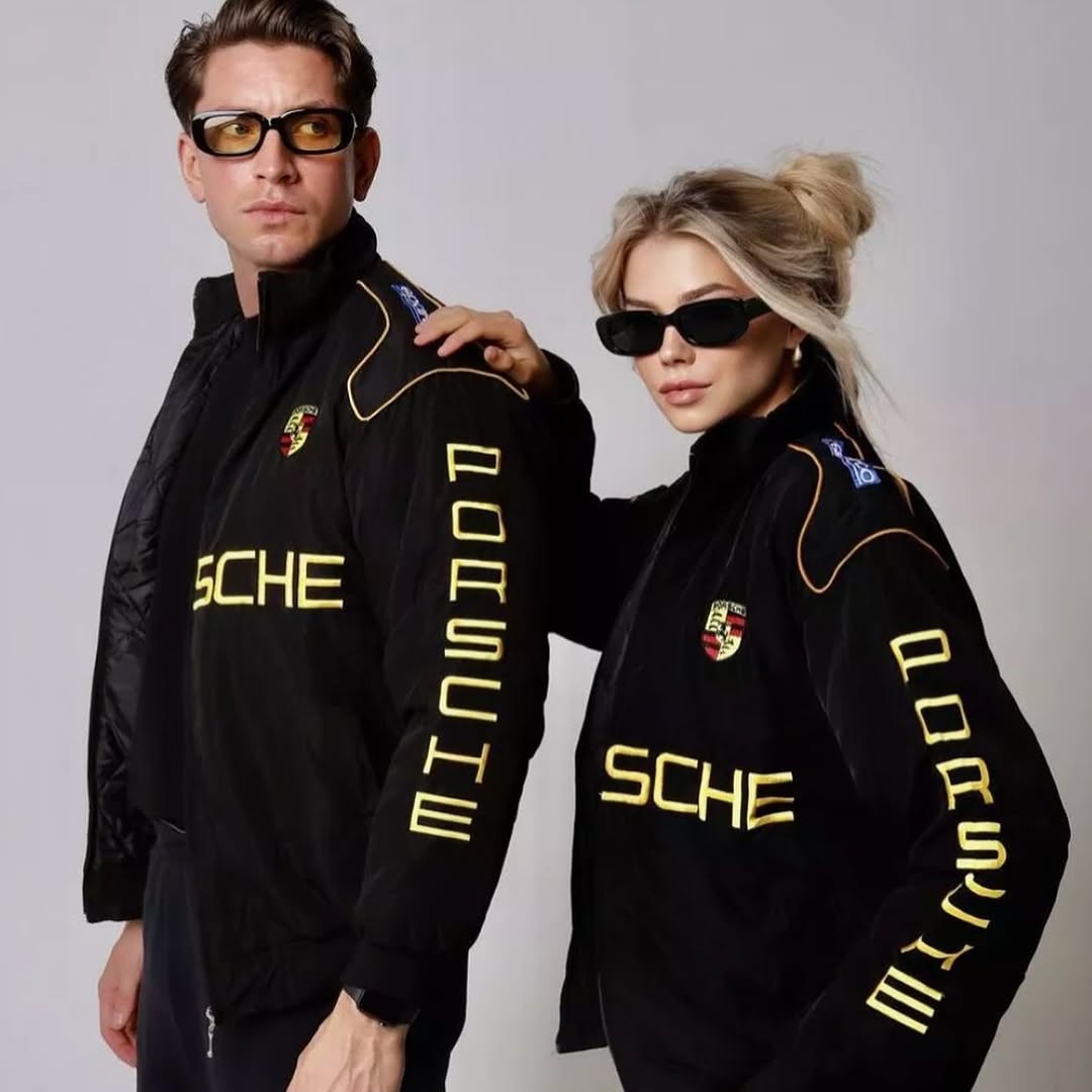 F1 Porche Racing Jacket Embroidery|| Streetwear