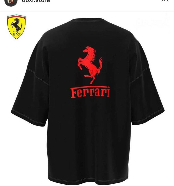 Ferrari F1 iconic T-shirt - Show your racing style