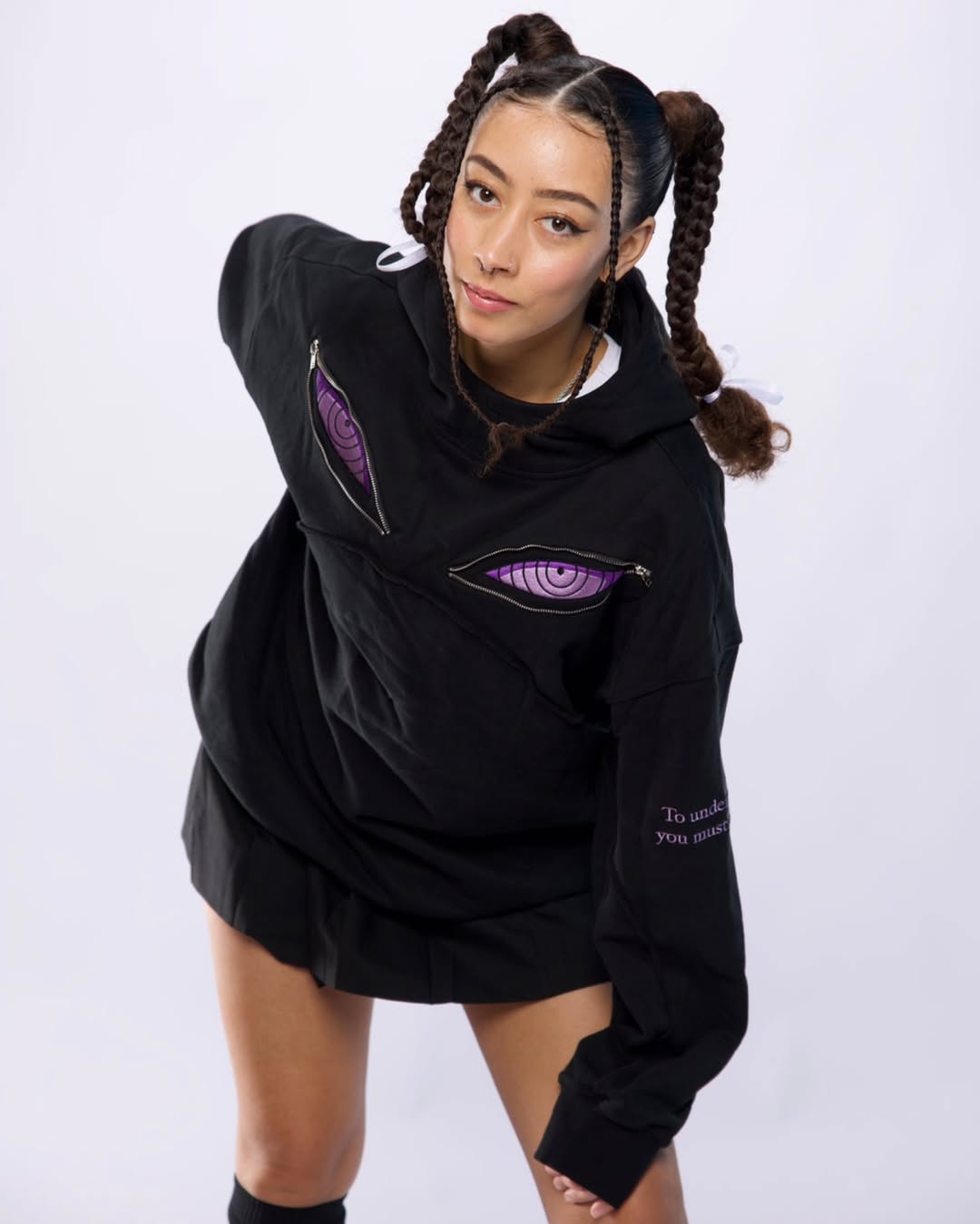 Itachi Uchiha Eye Shadow Graphic Hoodie