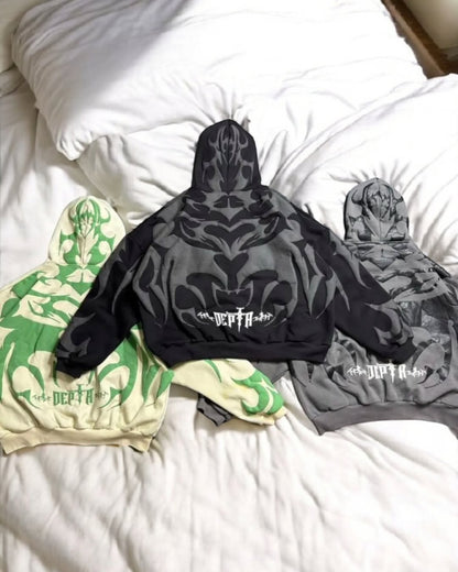 Trible Depta Oversized Urban Hoodie ||  Wearvariety