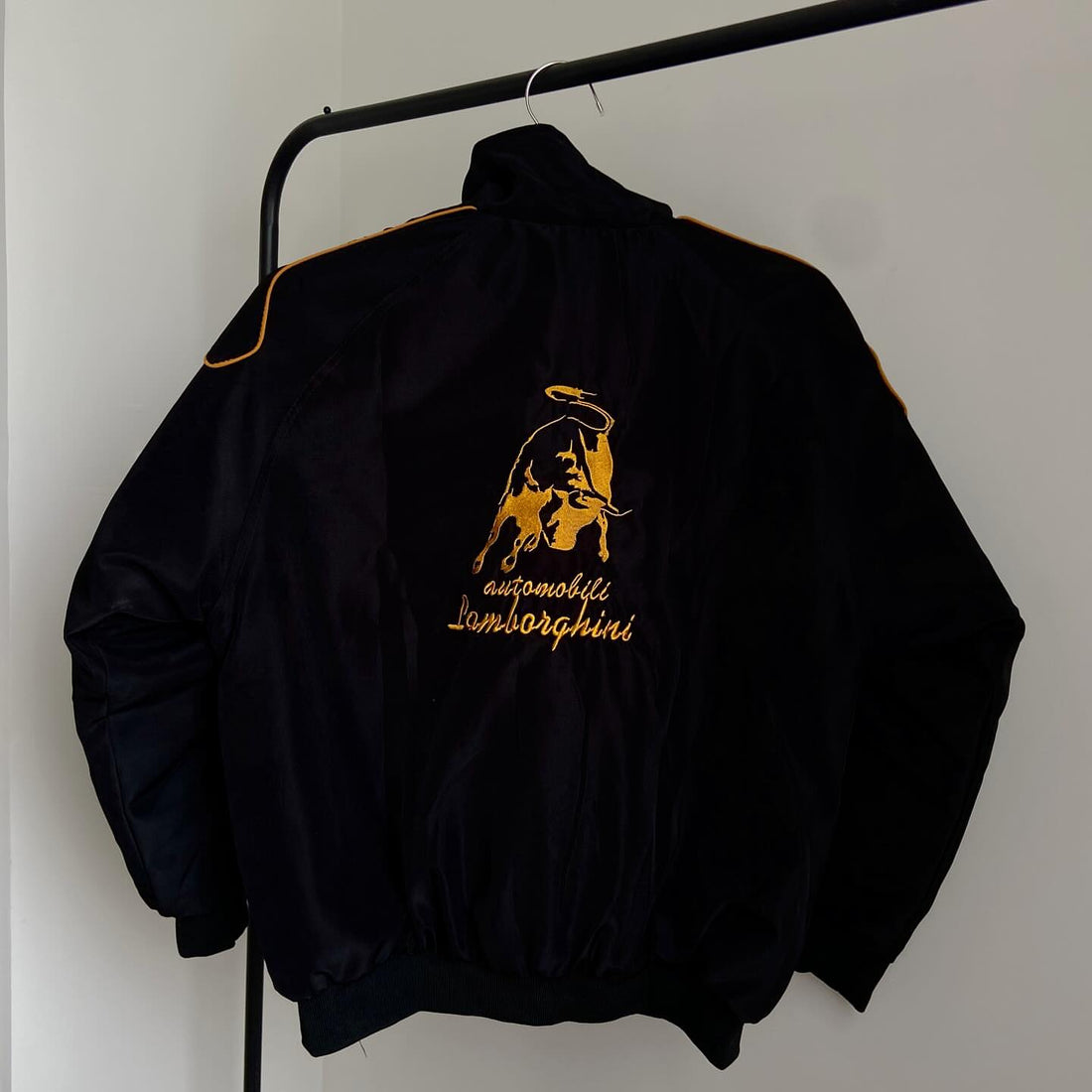 Lamborghini Unisex Retro Racing Embroidered Jacket