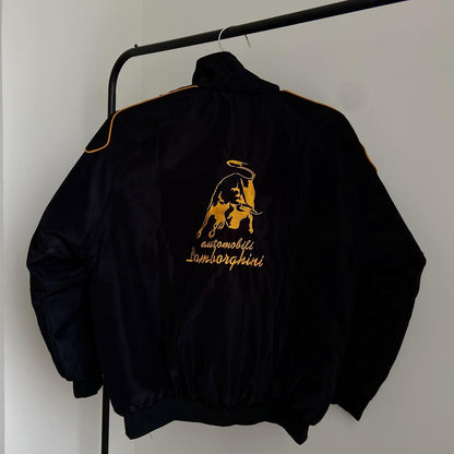 Lamborghini Unisex Retro Racing Embroidered Jacket