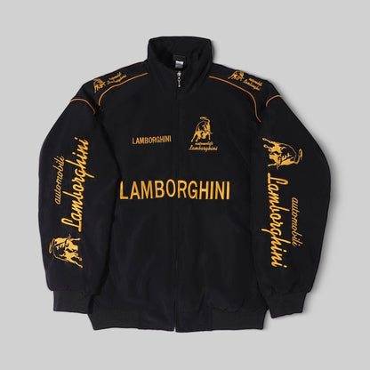 Lamborghini Unisex Retro Racing Embroidered Jacket